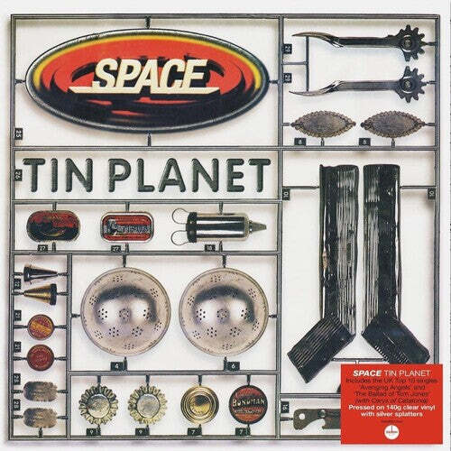 

Виниловая пластинка Space: Tin Planet - 140-Gram Clear & Silver Splatter Colored Vinyl