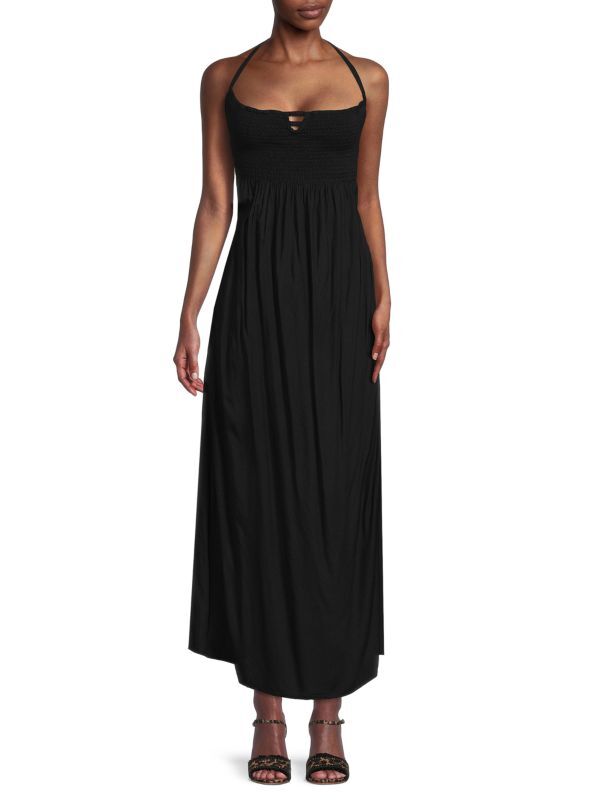 

Однотонное платье макси kelli Area Stars Black
