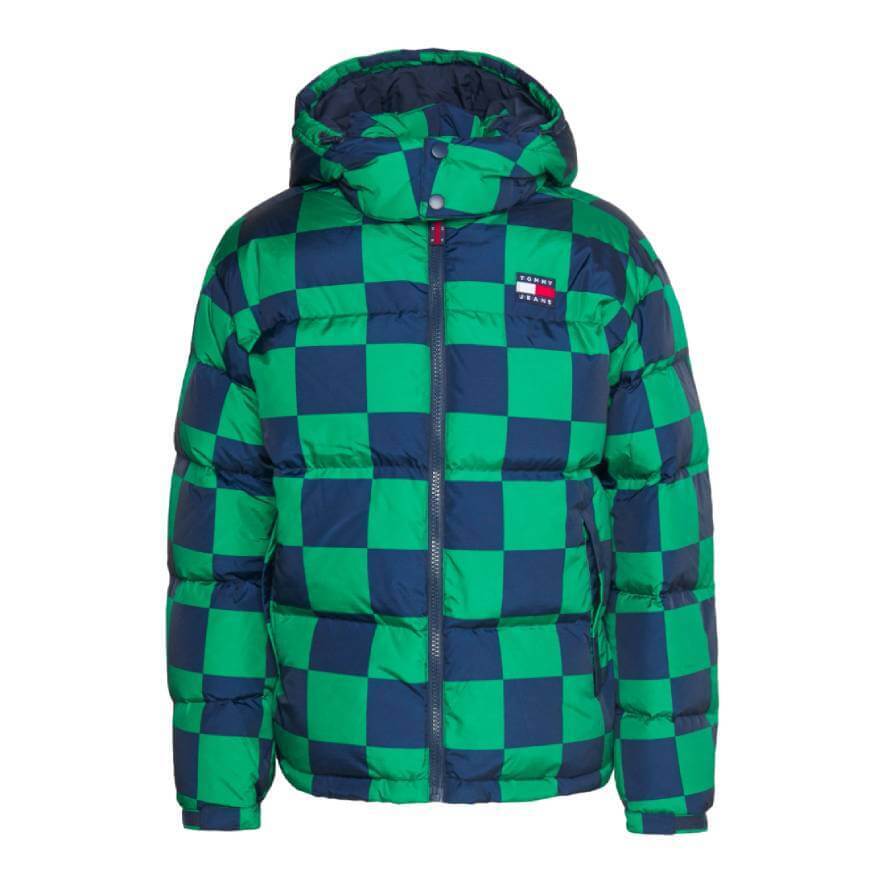 

Куртка Tommy Jeans Tjm Alaska Fashion, синий/зеленый