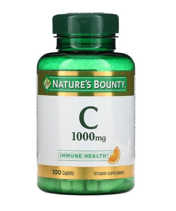 Витамин С, 1000 мг, 100 капсул, Nature's Bounty витамин с 1000 мг 100 капсул nature s bounty