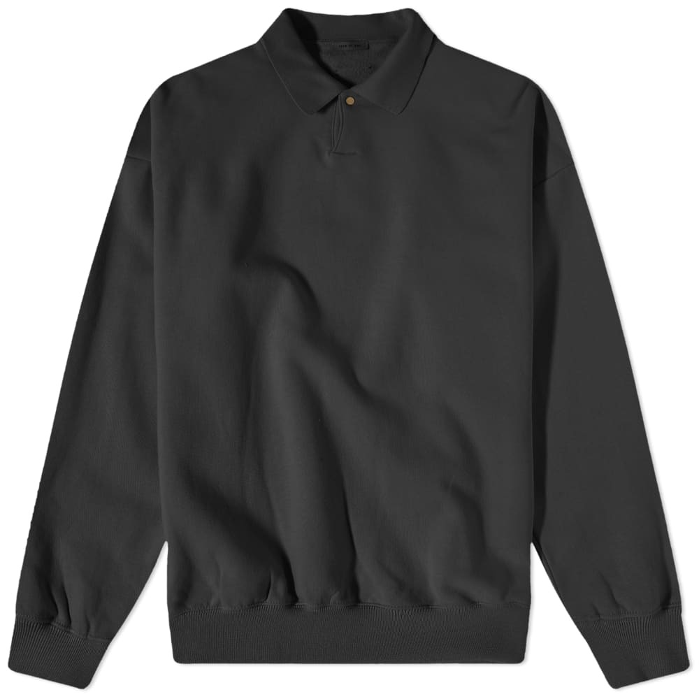 

Футболка Fear of God Eternal Fleece Polo, Черный