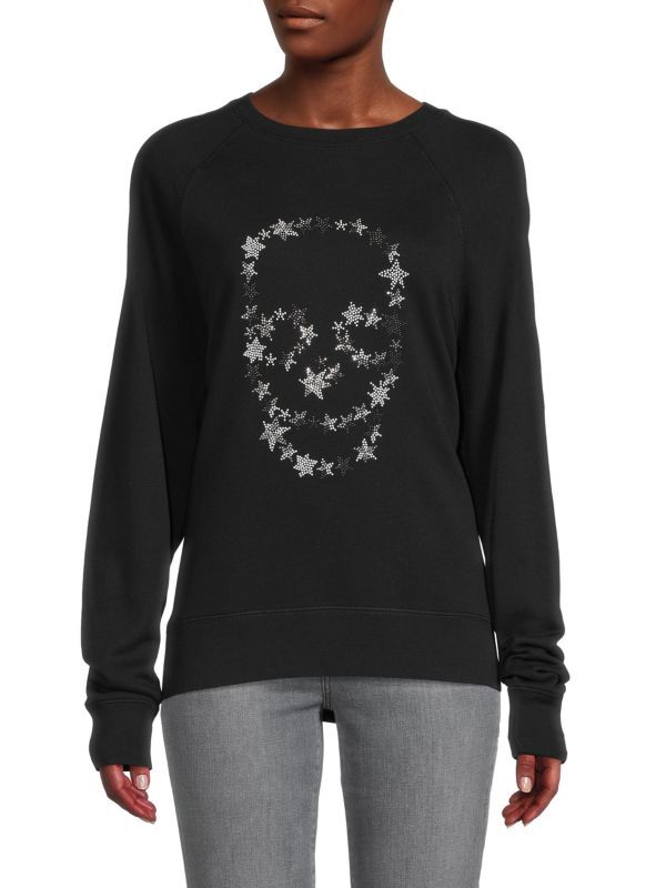 

Толстовка upper skull star ZADIG & VOLTAIRE Noir