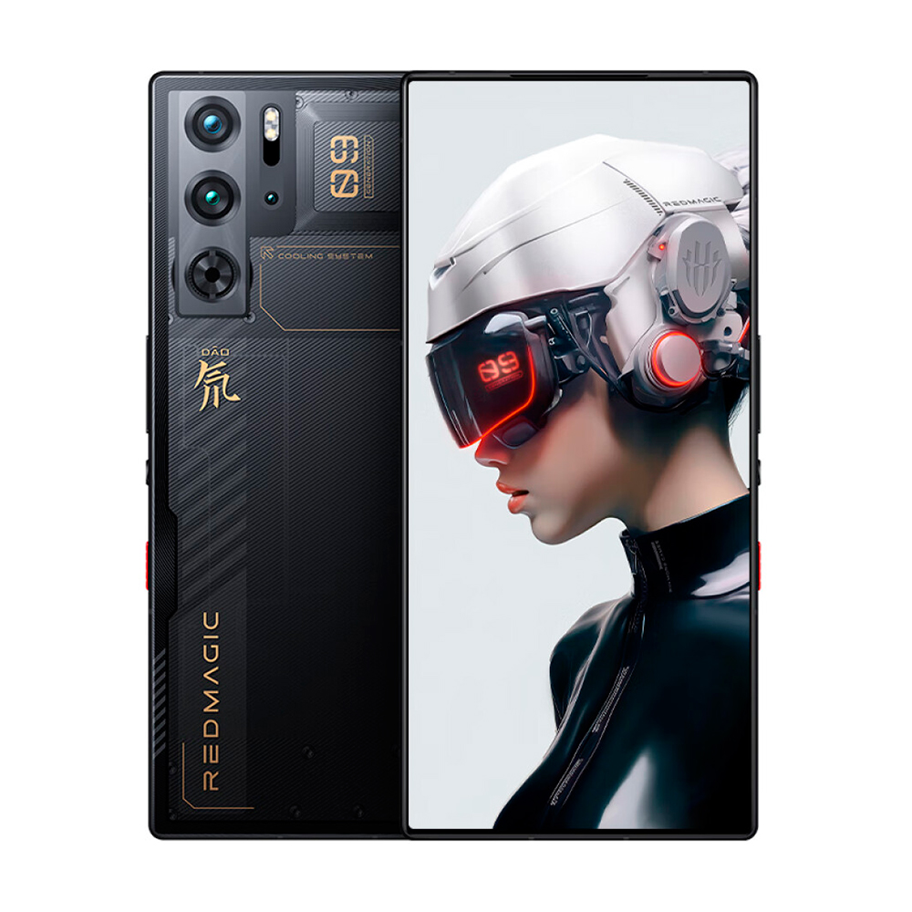 Смартфон Redmagic 9 Pro+, 16Гб/512Гб, 2 Nano-SIM, черный с прозрачной крышкой global version redmagic tws gaming earphone nubia redmagic 5s 5g wireless bluetooth redmagic cyberpods 4 16 hours battery life