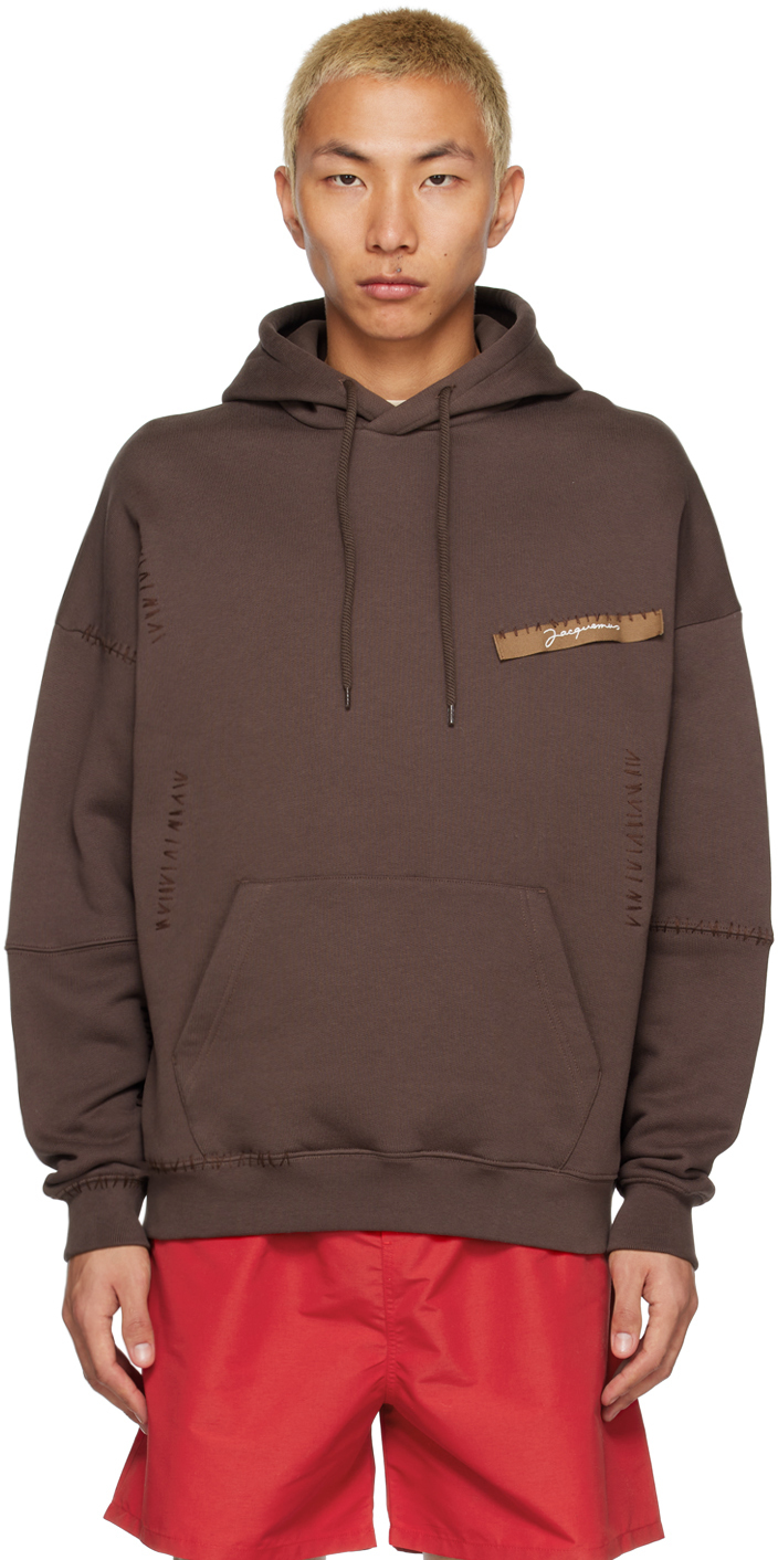 

Коричневая худи 'Le Sweatshirt Gasta' Jacquemus, Коричневый