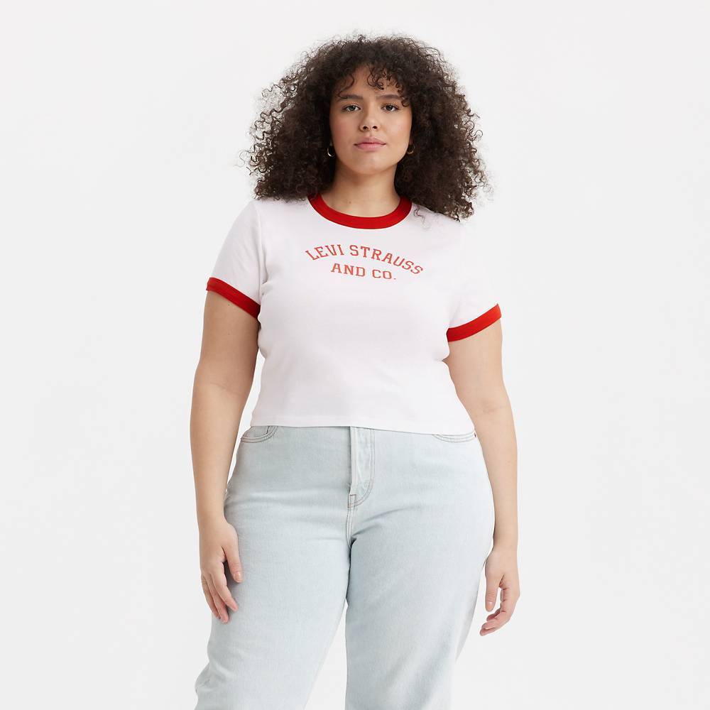 

Футболка женская Levi's, красный