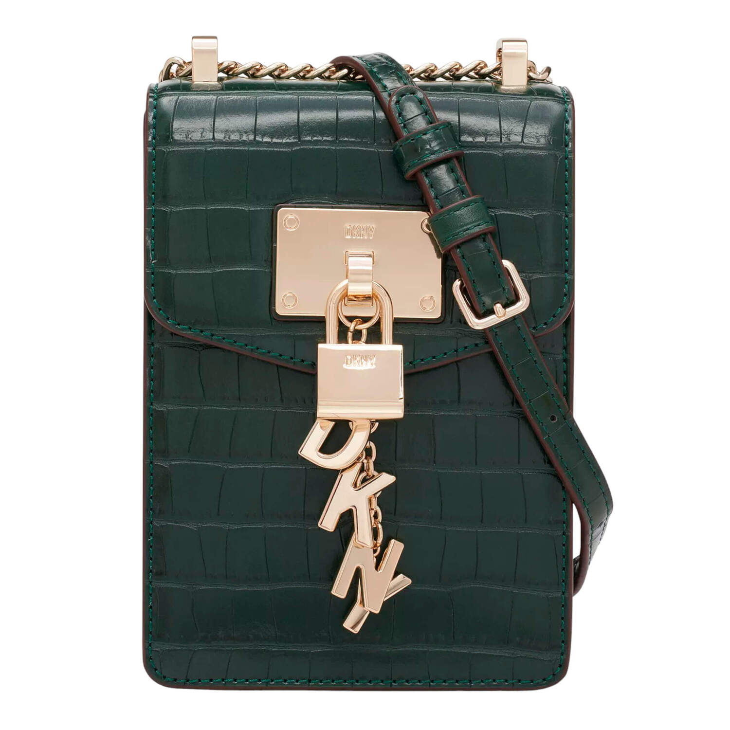 

Сумка Dkny Elissa North South Crossbody, зеленый
