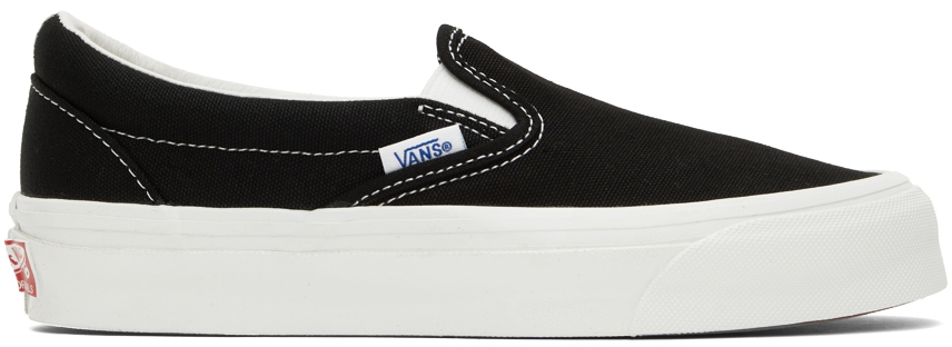 

Черные кроссовки OG Classic без шнурков Vans