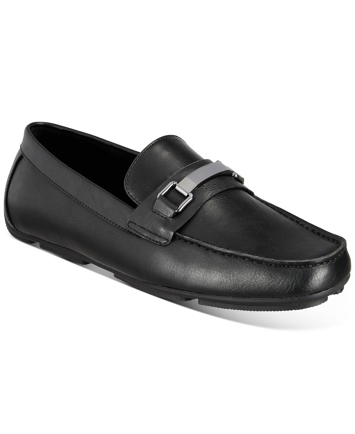

Мужские мокасины egan из искусственной кожи для вождения, созданные для macy's Alfani, черный
