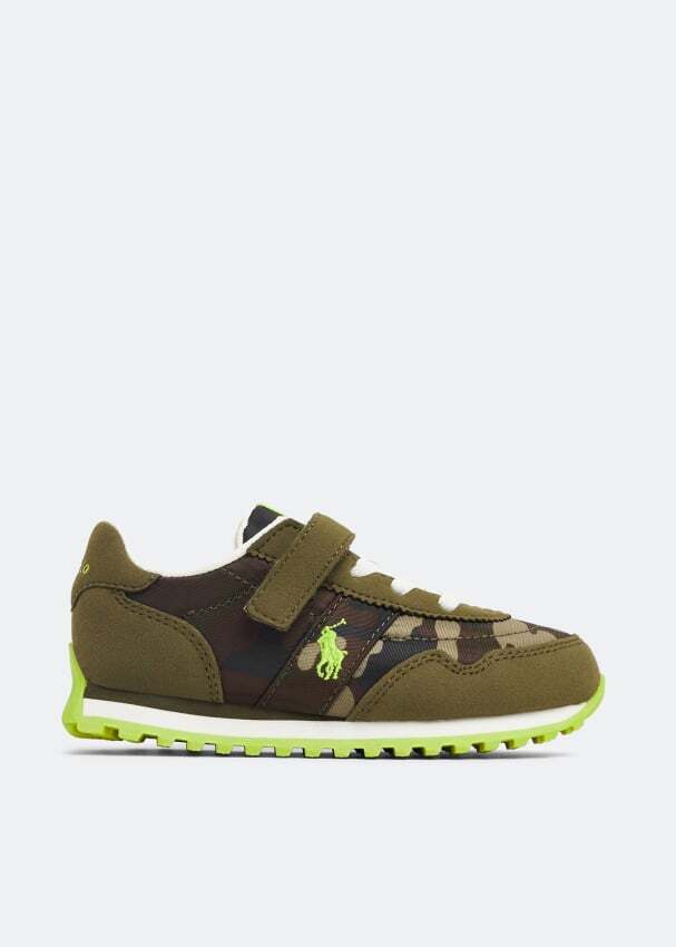 

Кроссовки POLO RALPH LAUREN Train 89 sneakers, зеленый