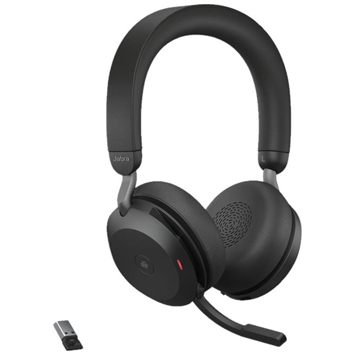 Беспроводная компьютерная гарнитура Jabra Evolve2 75, черный - фото