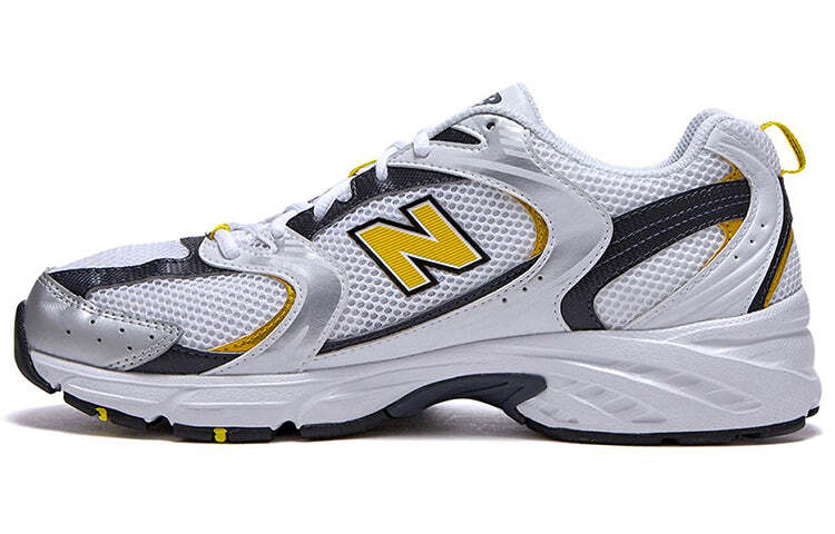 

Кроссовки New Balance 530, белый / желтый
