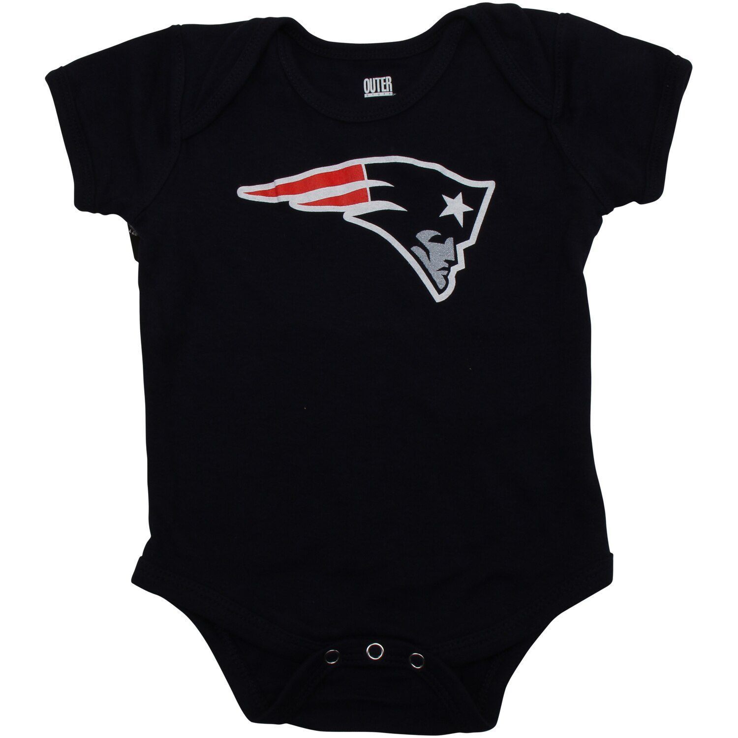 

Темно-синее боди New England Patriots Team с логотипом Outerstuff