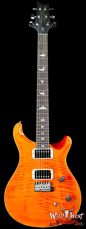 цена Электрогитара Paul Reed Smith PRS Wild West Guitars 2023 Special Run CE 24 Painted Black Neck 57/08 Pickups Orange