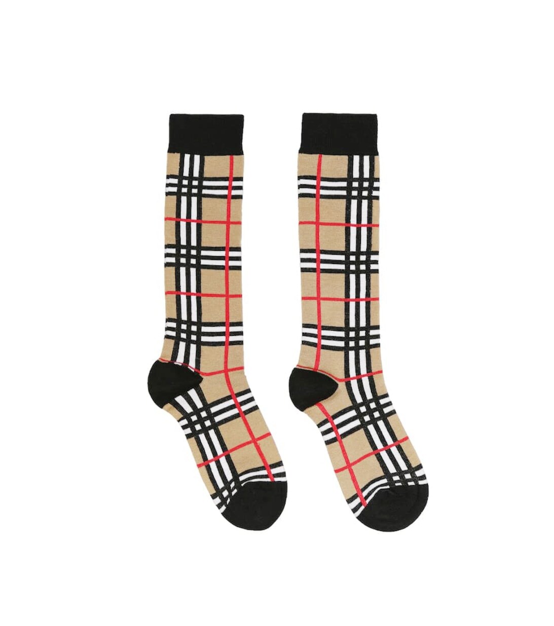 

Носки из смесового хлопка в клетку Vintage Check Burberry, разноцветный