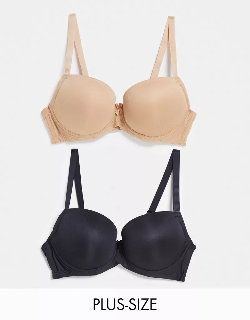 

Базовые бюстгальтеры-футболки Ivory Rose Curve, 2 пары Ivory Rose Lingerie