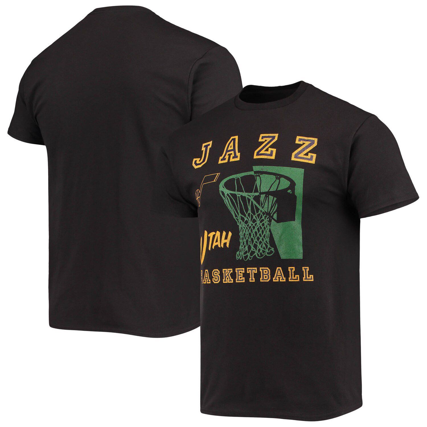 

Мужская темно-синяя футболка Junk Food Utah Jazz Slam Dunk, Синий