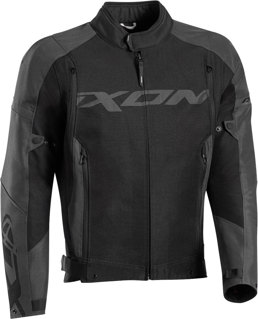 куртка женская антрацитовая Куртка Ixon Specter для мотоцикла Текстильная, черно-антрацитовая