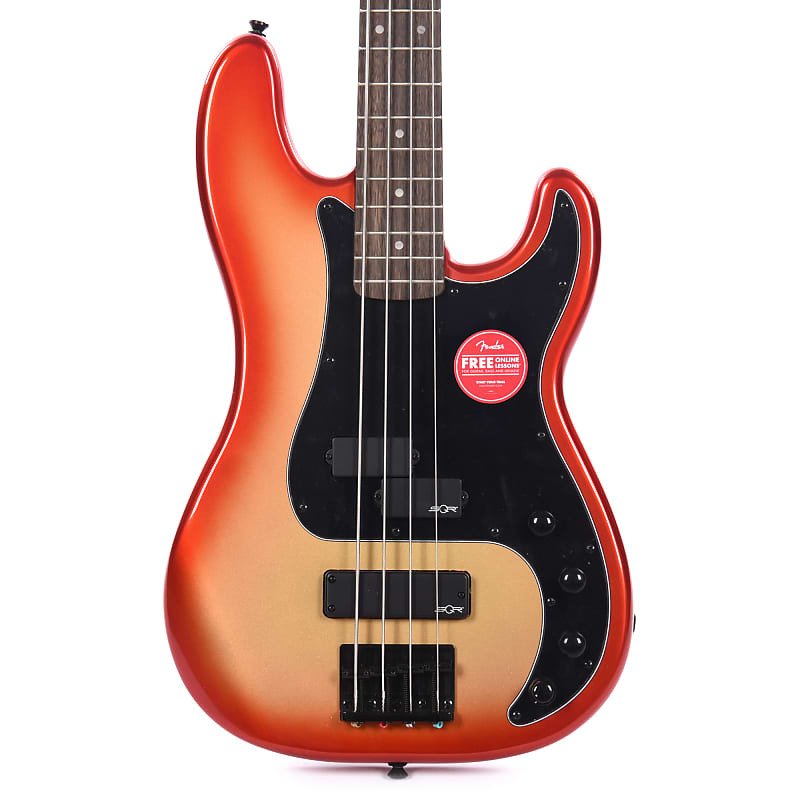 

Squier Contemporary Active Precision Bass PH Sunset Metallic с черной накладкой