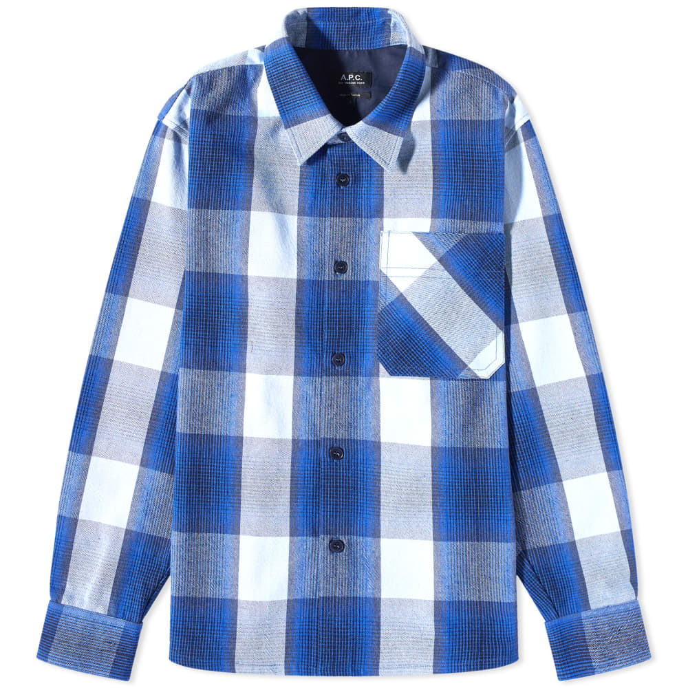 

Рубашка A.P.C. Basile Check Overshirt