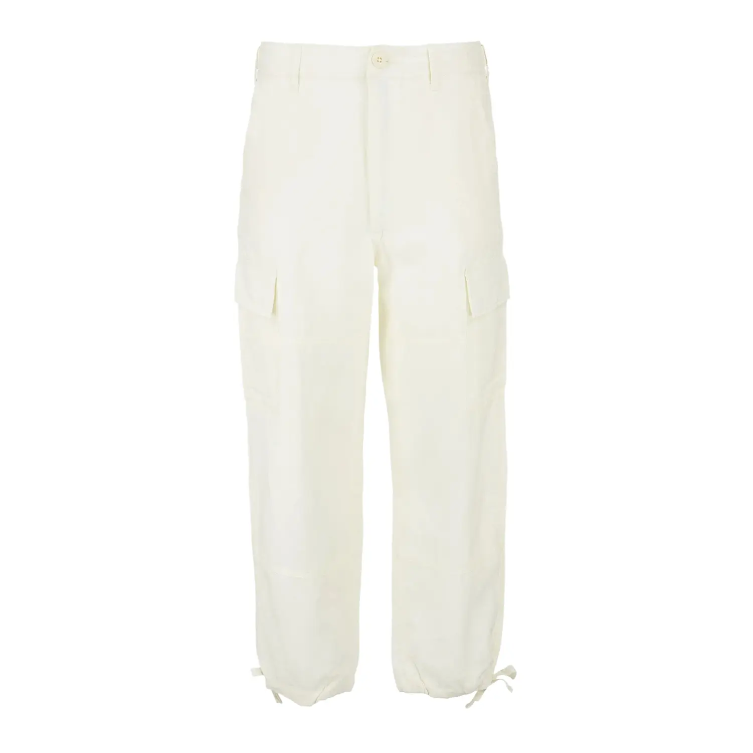 

Брюки Polo Ralph Lauren Silk-blend Cargo Trouser, белый