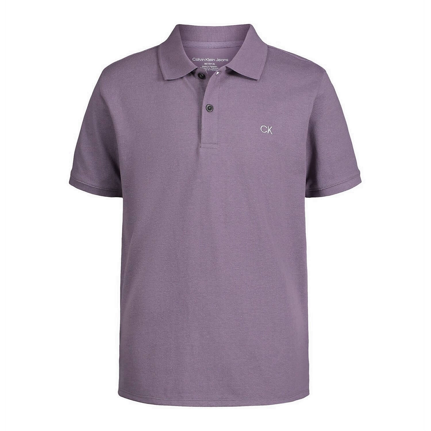 

Рубашка-поло для мальчиков Calvin Klein Solid Color Micro Pique, сиреневый