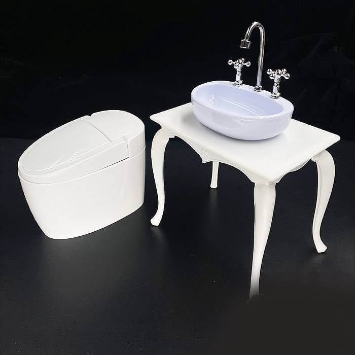 

Аксессуары для фигурок WJST1942 Toilet Set 1:6 Scale