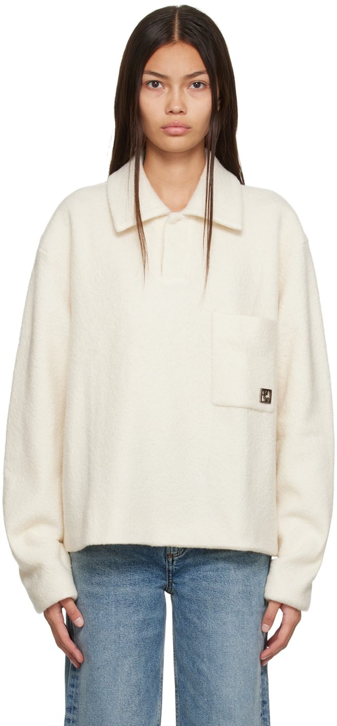 

Укороченная футболка-поло Off-White Wooyoungmi