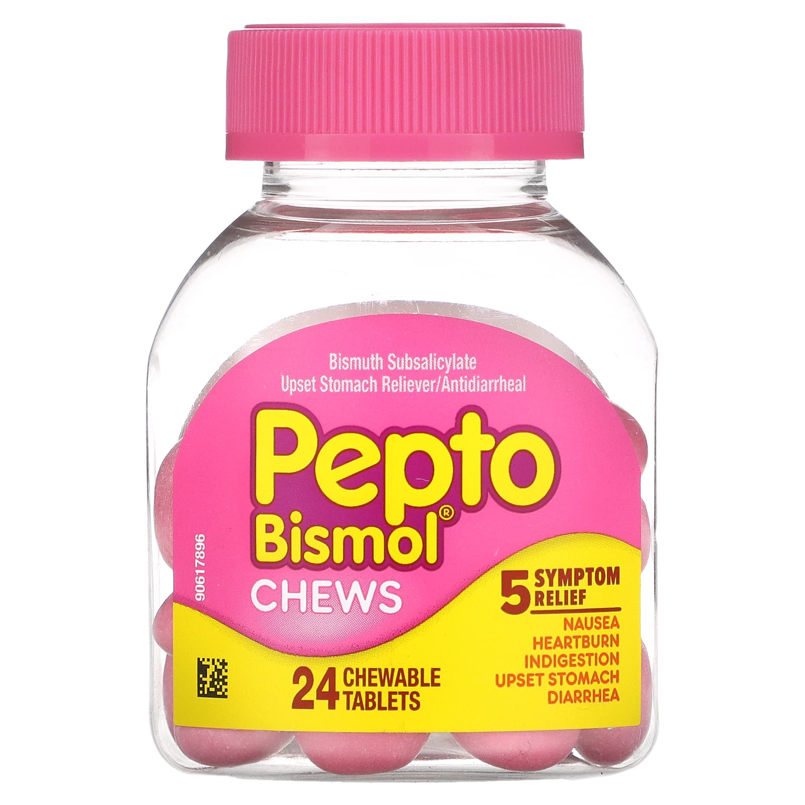 Жевательные Таблетки Pepto Bismol, 24 жевательные таблетки pepto bismol пепто бисмол 40 капсул