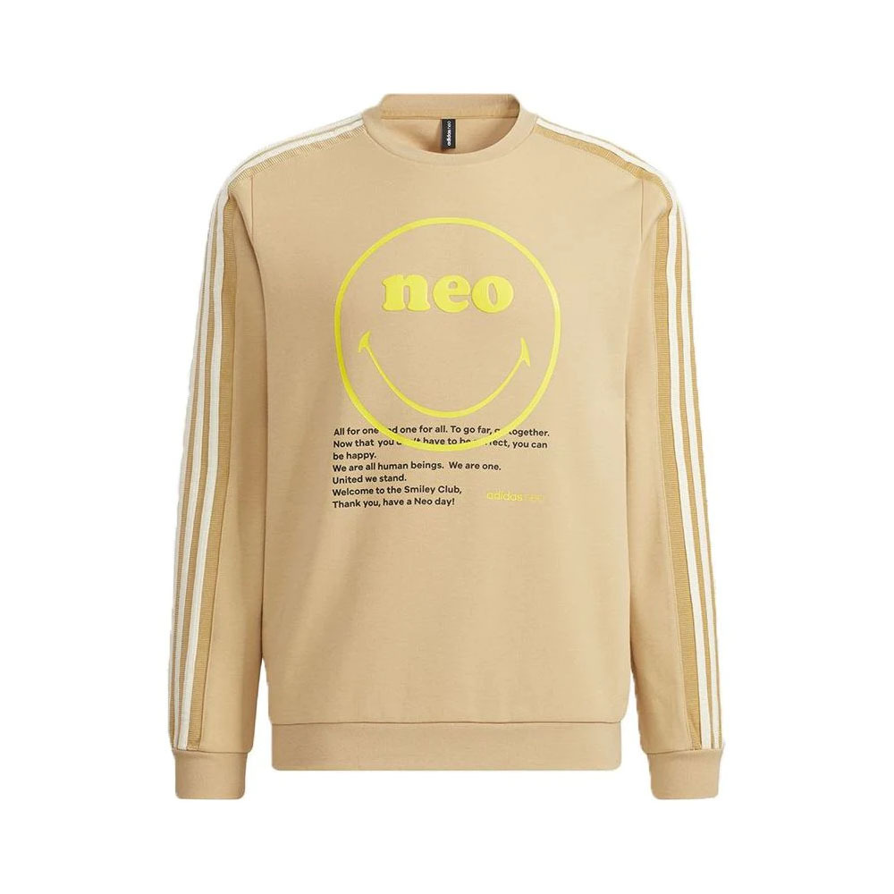 

Свитшот Adidas Neo х Smiley, бежевый