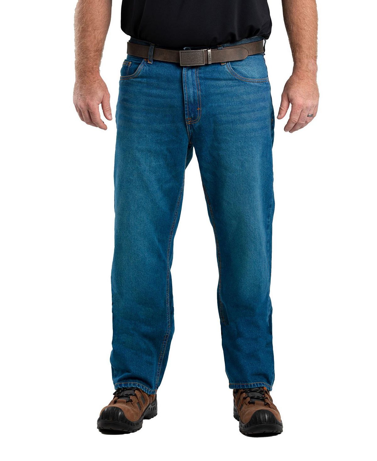 Мужские джинсы прямого кроя свободного кроя Heritage Berne цена и фото