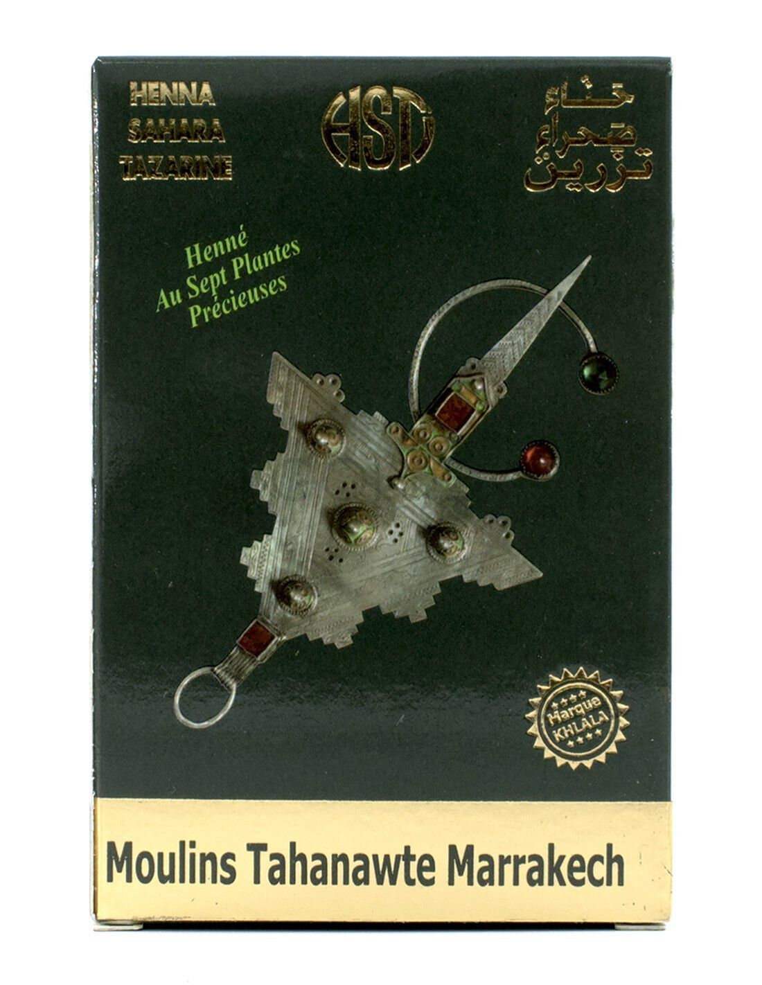 

Sahara Tazarine 7 ziół Марокканская хна с травами для ухода за волосами, 100 г
