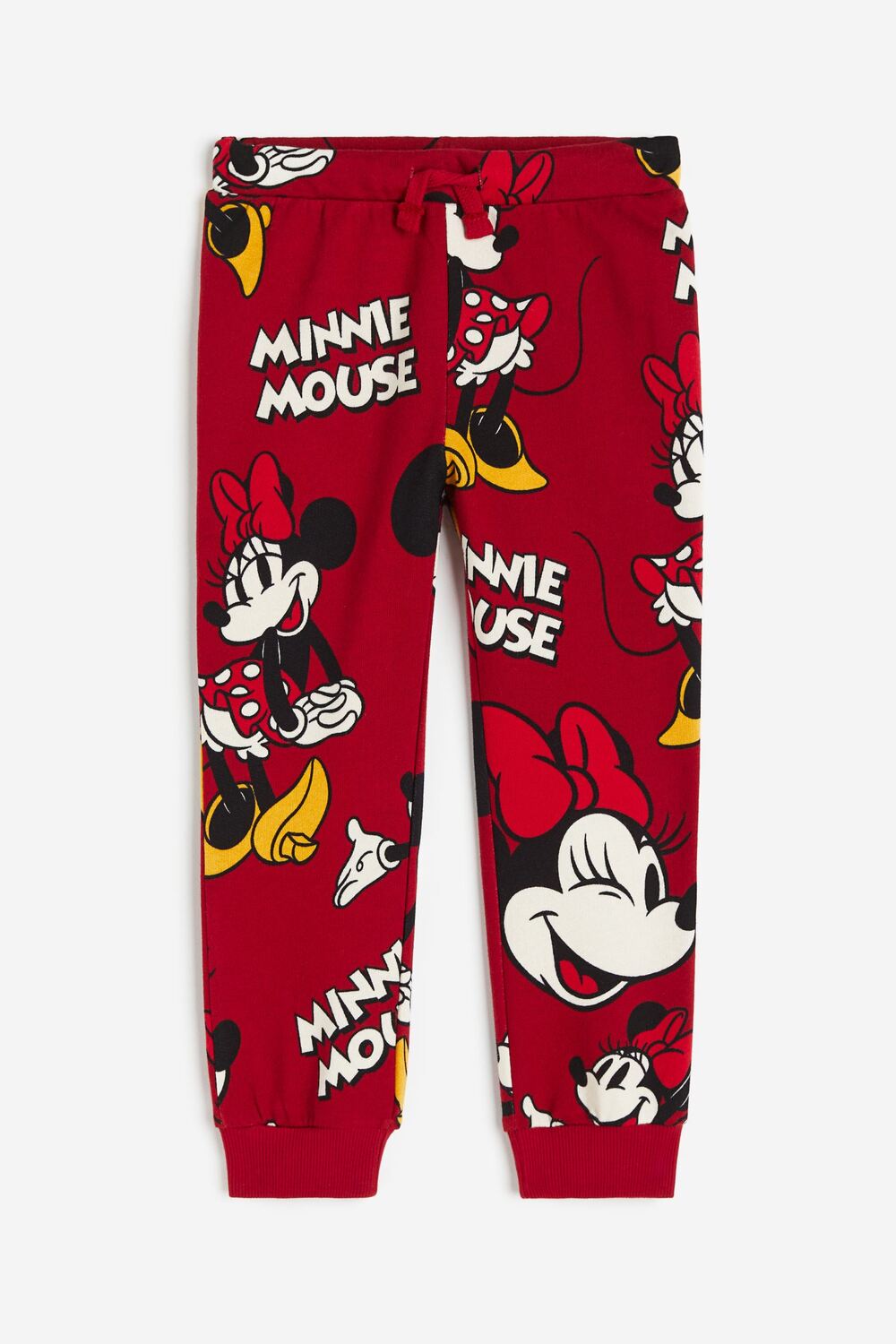 

Брюки-джоггеры H&M Disney Mickey Mouse Printed, красный