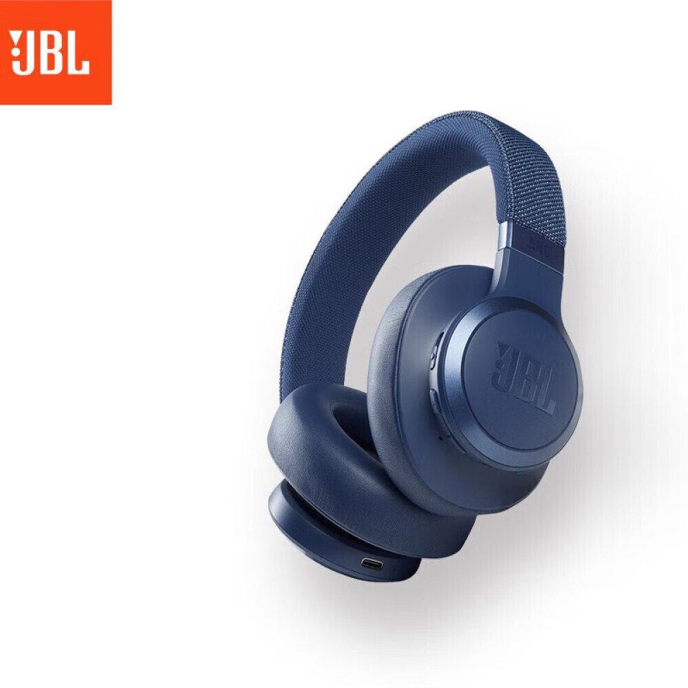 

Bluetooth-гарнитура JBL LIVE 660NC с активным шумоподавлением, синий
