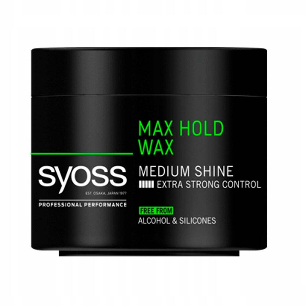 

Syoss Воск для укладки Max Hold Wax Medium Shine 150мл