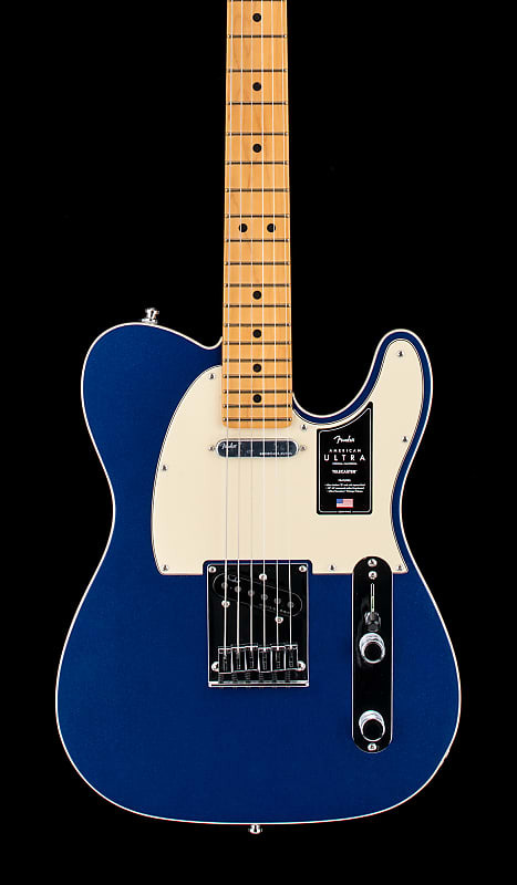 

Fender American Ultra Telecaster — синяя кобра #32693