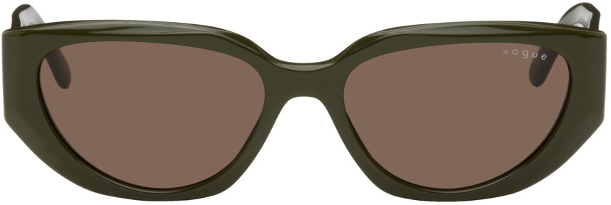 

Зеленые солнцезащитные очки Hailey Bieber Edition VO5438S Vogue Eyewear