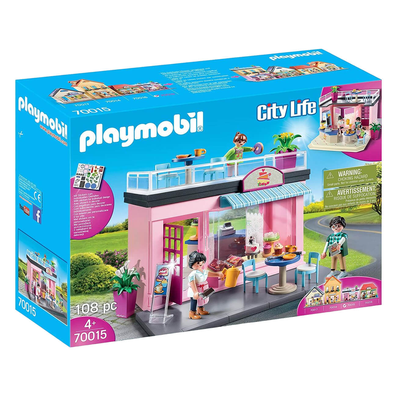 

Конструктор Playmobil City Life My Caf 108 pcs
