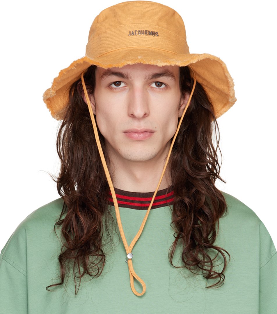 

Желтая панама 'Le Bob Artichaut' Jacquemus