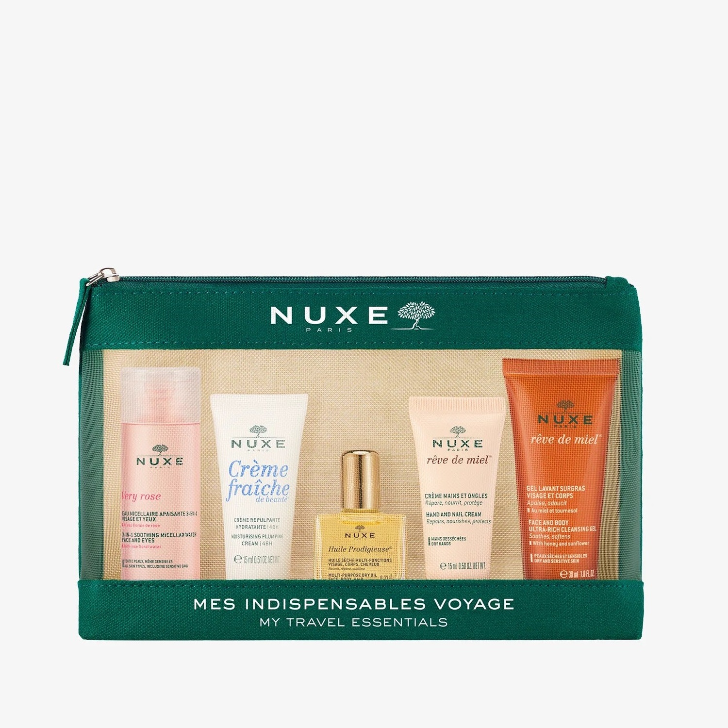 

Набор Nuxe My Travel Essentials - Bath And Body Kit, 5 предметов