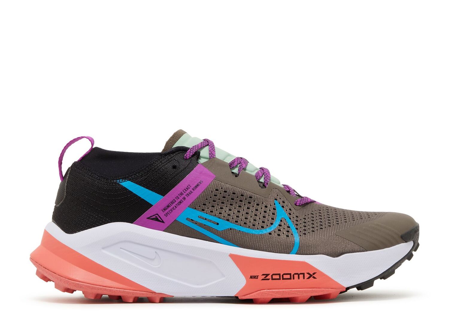 

Кроссовки Nike Zoomx Zegama 'Ironstone Vivid Purple', черный