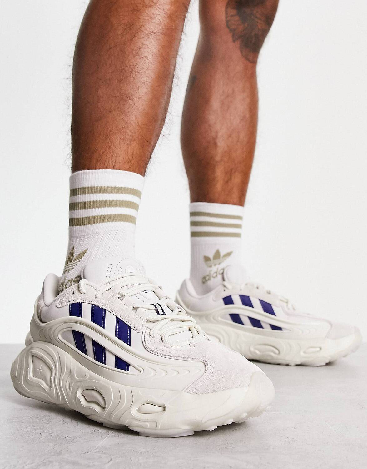

Кроссовки Adidas Originals Preppy Varsity Oznova, розовый/темно-синий
