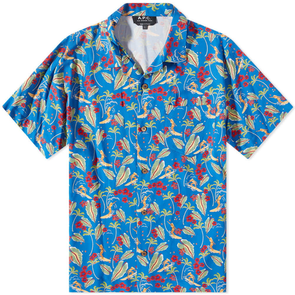 

Рубашка A.P.C. Lloyd Tropical Vacation Shirt