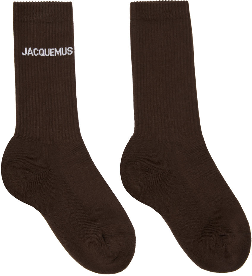 

Коричневые носки Les Chaussettes Jacquemus