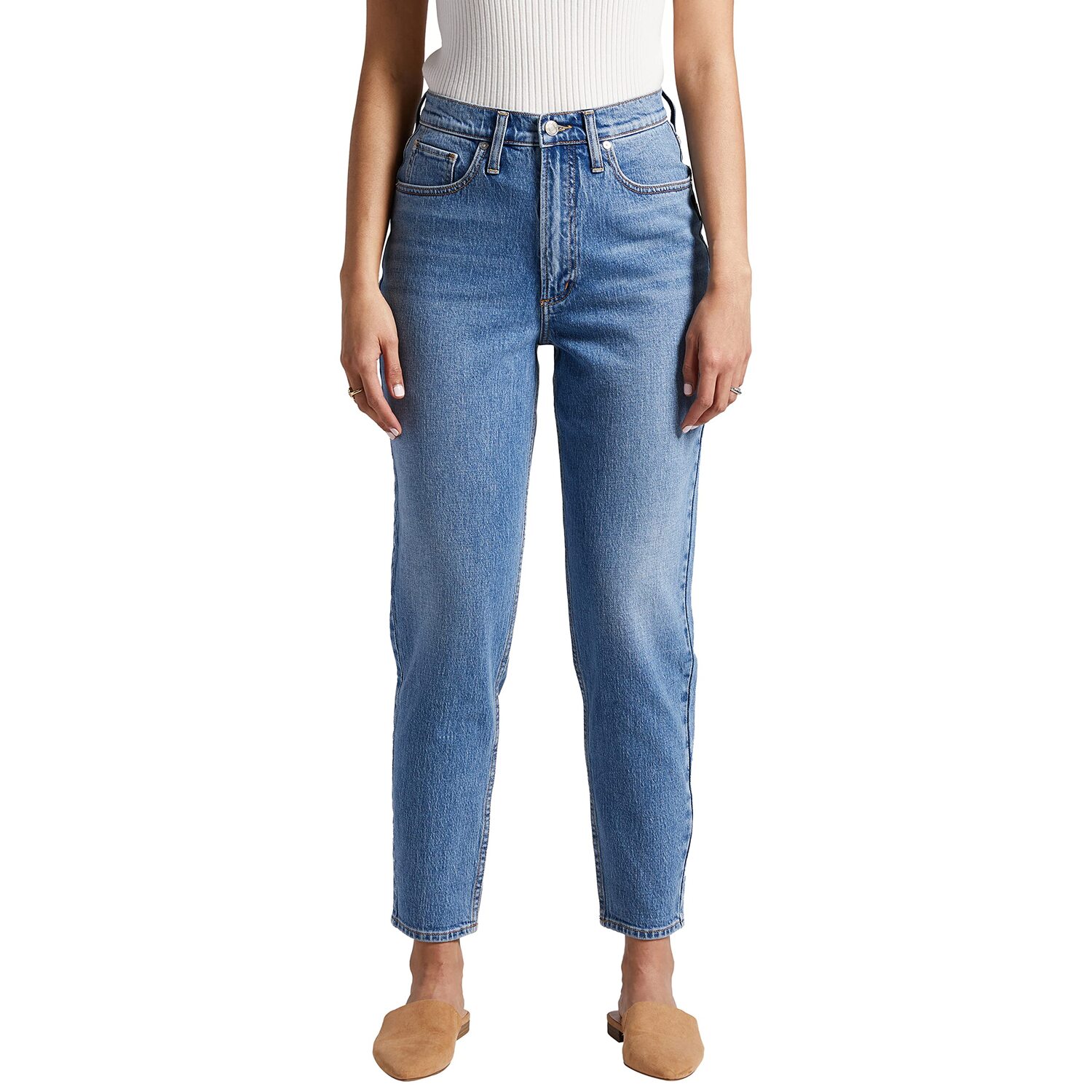 

Джинсы Silver Jeans Co., High-Rise Tapered Leg Mom Jeans L28360RCS232