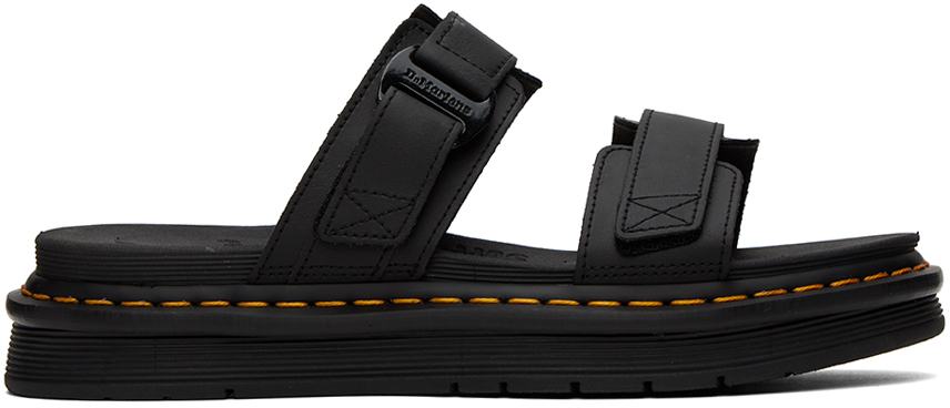 

Черные сандалии чилтон Dr. Martens