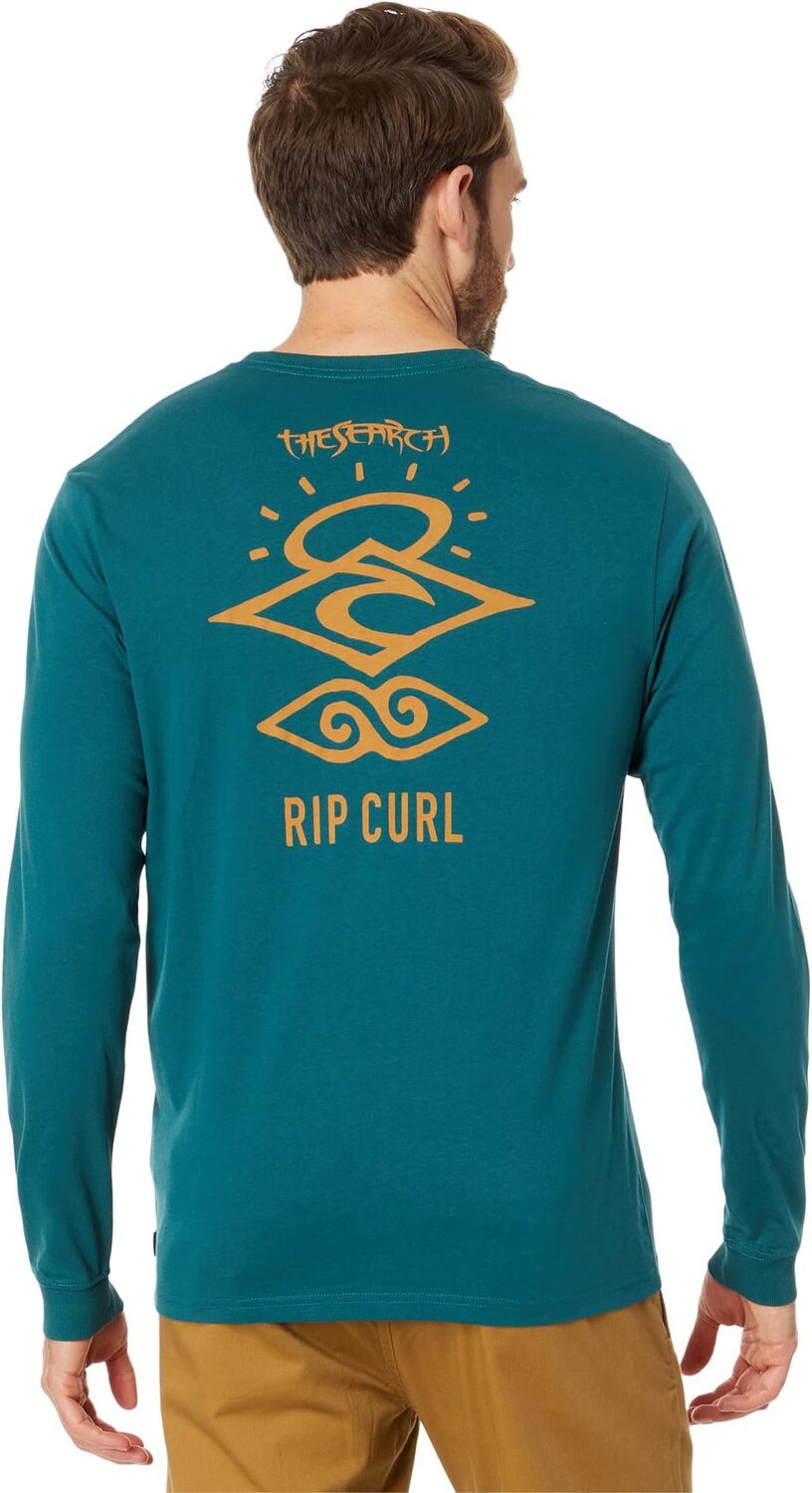 

Значок поиска Футболка с длинными рукавами Rip Curl, цвет Blue Green