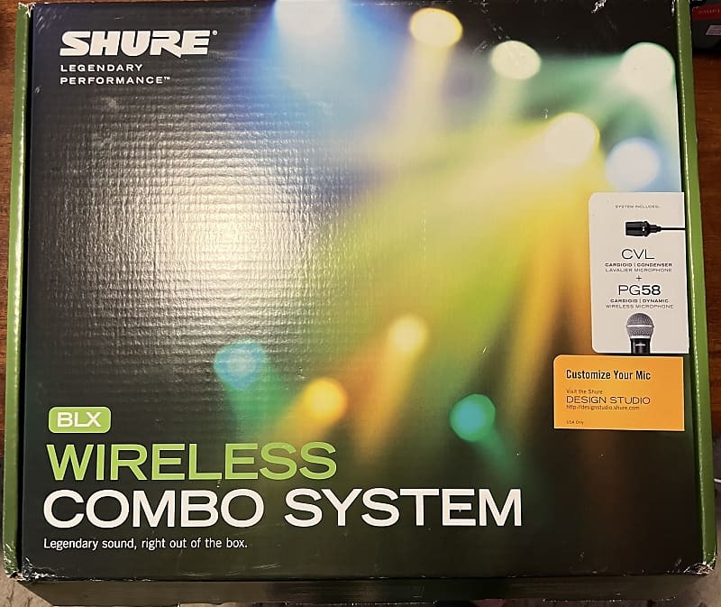 

Микрофон Shure BLX1288 / CVL-H9