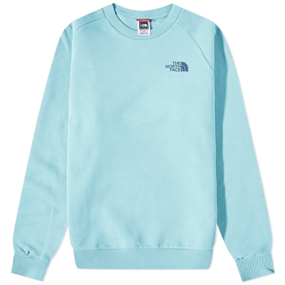 

Толстовка The North Face Raglan Redbox Crew Sweat, Синий