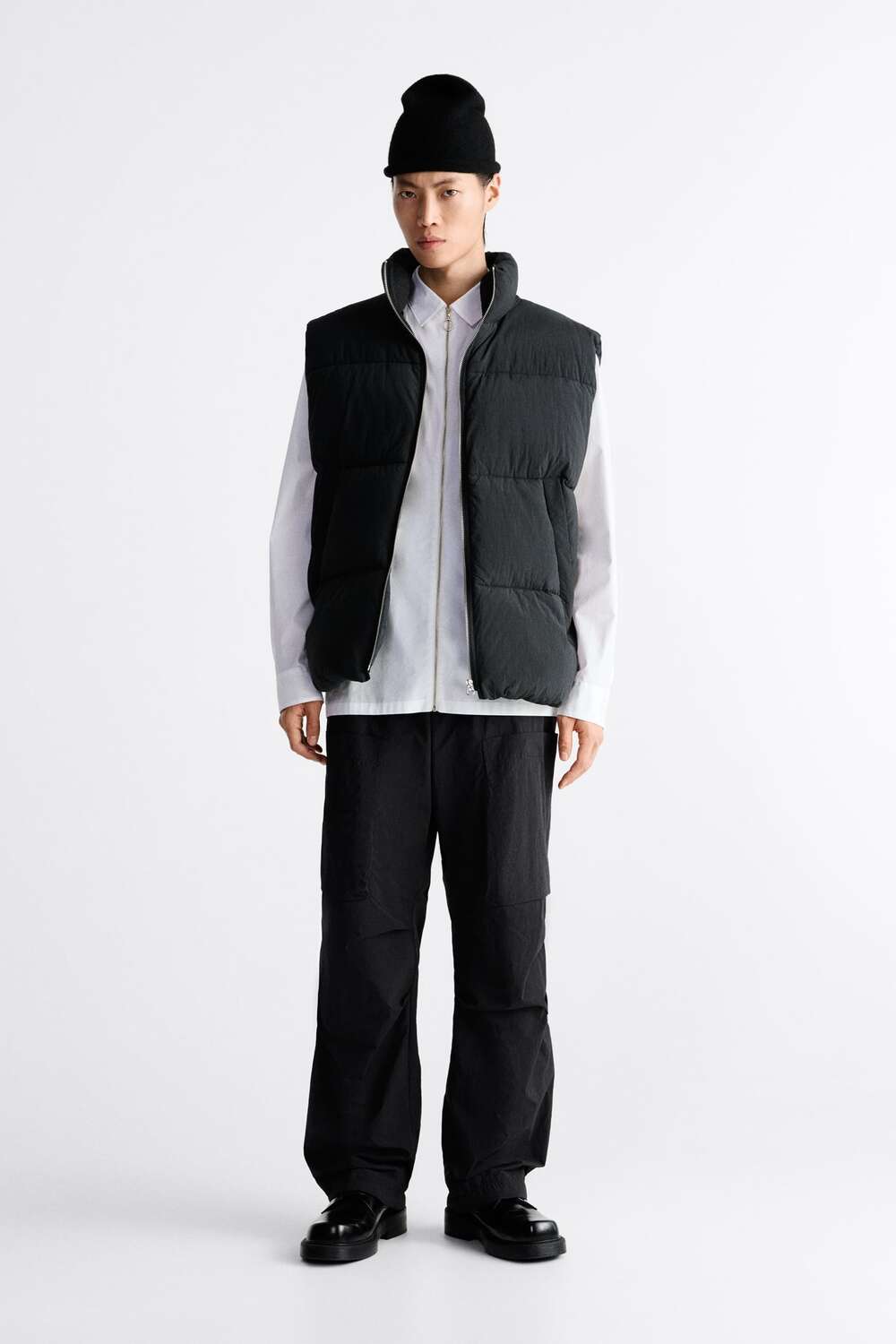 

Жилет puffer – ограниченная серия ZARA, черный
