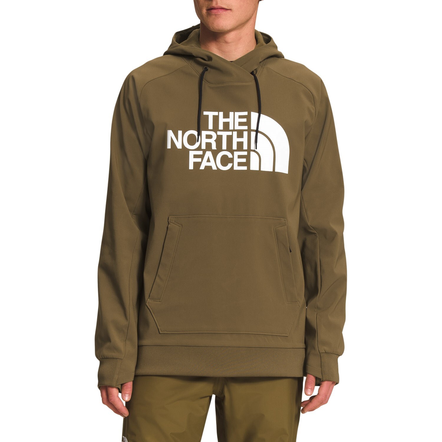 

Худи с логотипом The North Face Tekno, олива